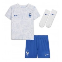 Frankrike Ousmane Dembele #11 Fotballklær Bortedraktsett Barn VM 2022 Kortermet (+ korte bukser)